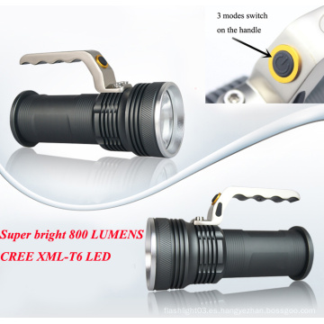 CREE Xml-T6 LED de búsqueda linterna antorcha